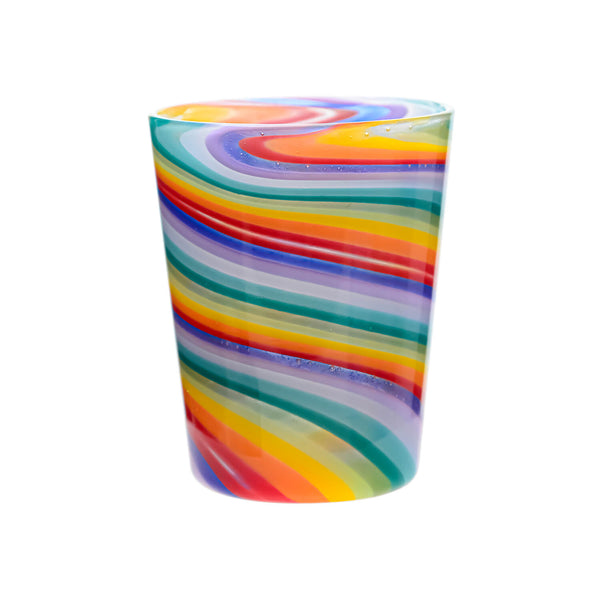 Wigwag Swirl Glass Cup