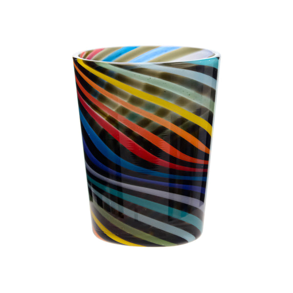 Wigwag Swirl Glass Cup