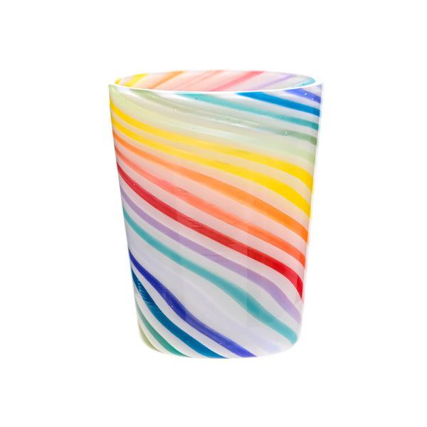 Wigwag Swirl Glass Cup