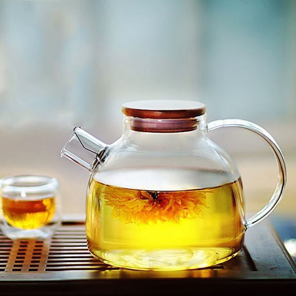 Glass Water Kettle Teapot