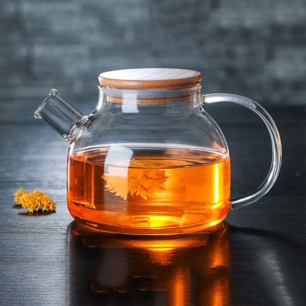 Glass Water Kettle Teapot