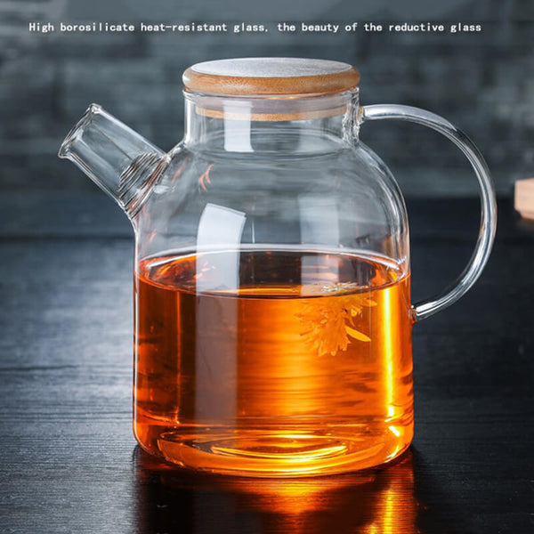 Glass Water Kettle Teapot