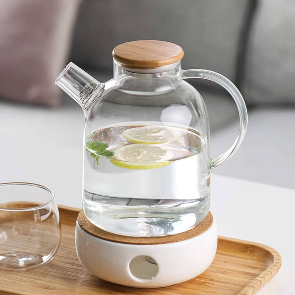 Glass Water Kettle Teapot