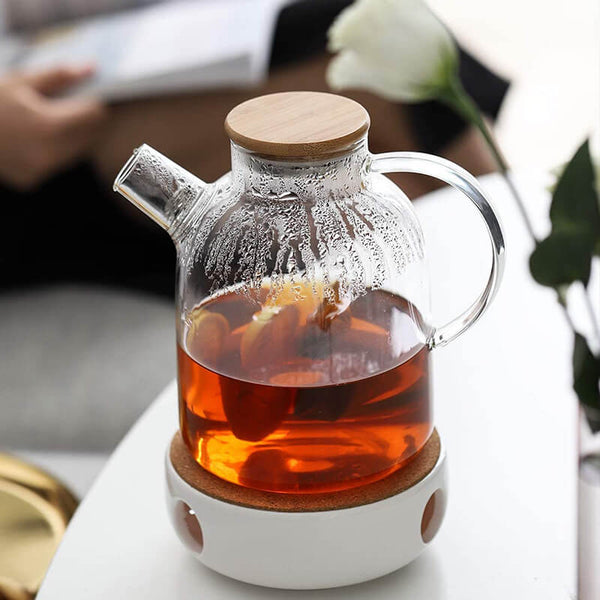 Glass Water Kettle Teapot