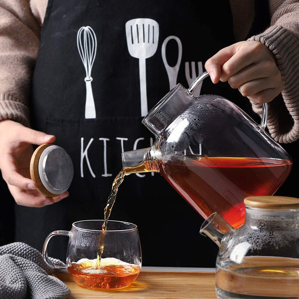 Glass Water Kettle Teapot