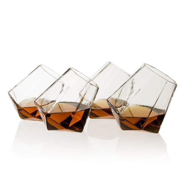 Diamond Whiskey Glass Cups